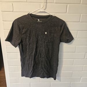 NWOT Abercrombie Gray Pocket Tee